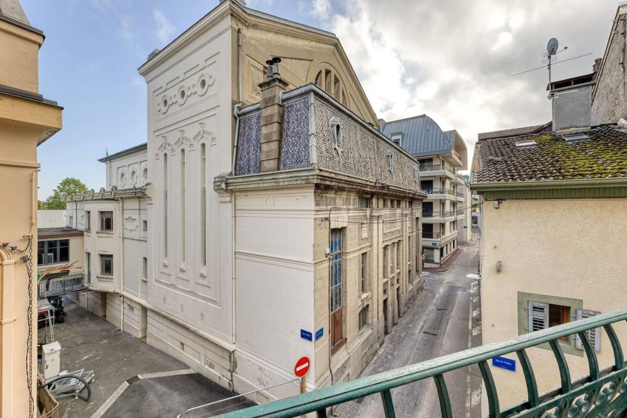 Appartement Hyper Centre Evian - Cote Theatre Eksteriør bilde
