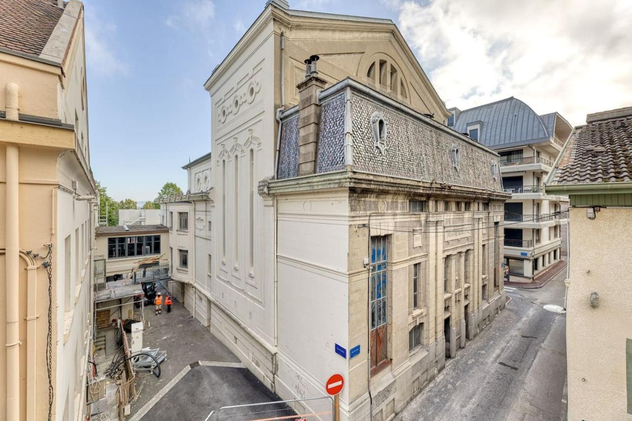 Appartement Hyper Centre Evian - Cote Theatre Eksteriør bilde